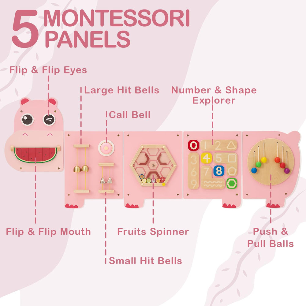 Monläurd Hippo makes wall-mount setup easy for safe play areas.