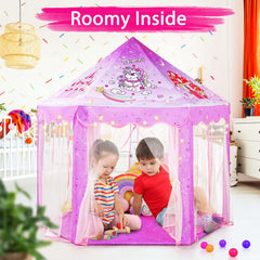 Monobeach Princess Tent star lights add magical ambience for kids.