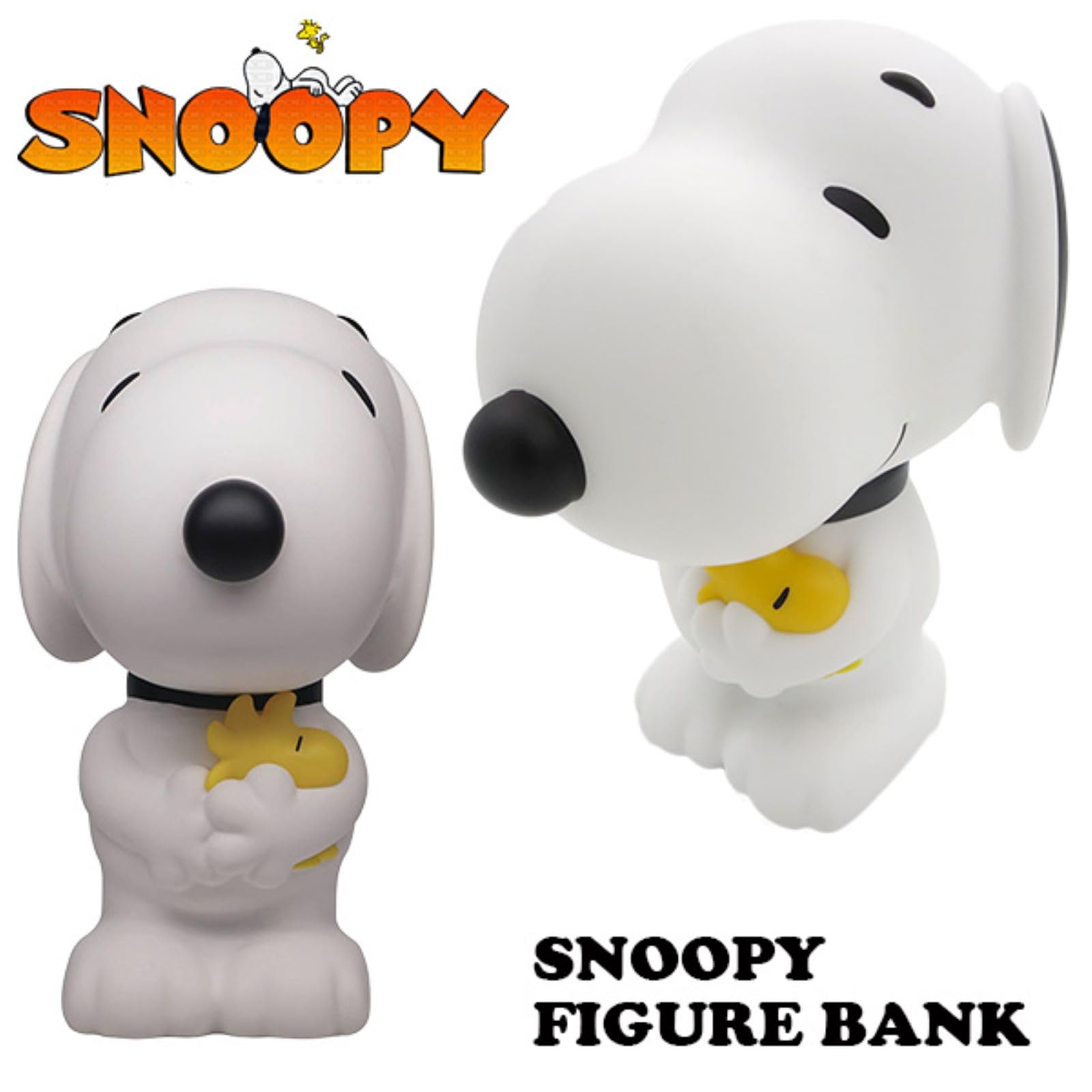 Monogram Snoopy collectible display-ready figure bank.