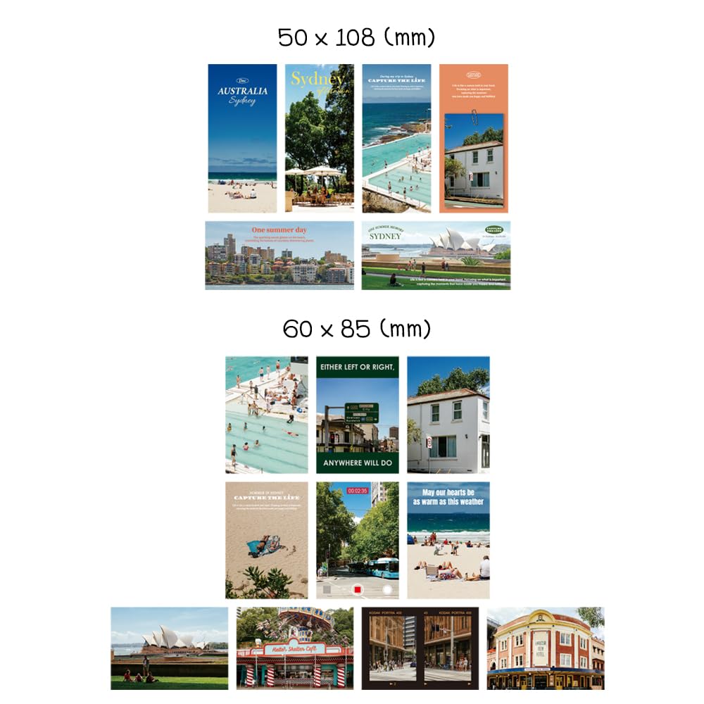 Monolike Capture The Life sticker designs sheet, great for adding variety to layouts.