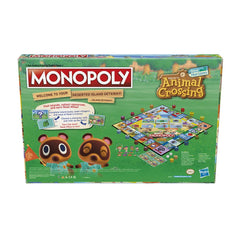 Indoor family game night with Monopoly Animal Crossing edition and colorful pieces