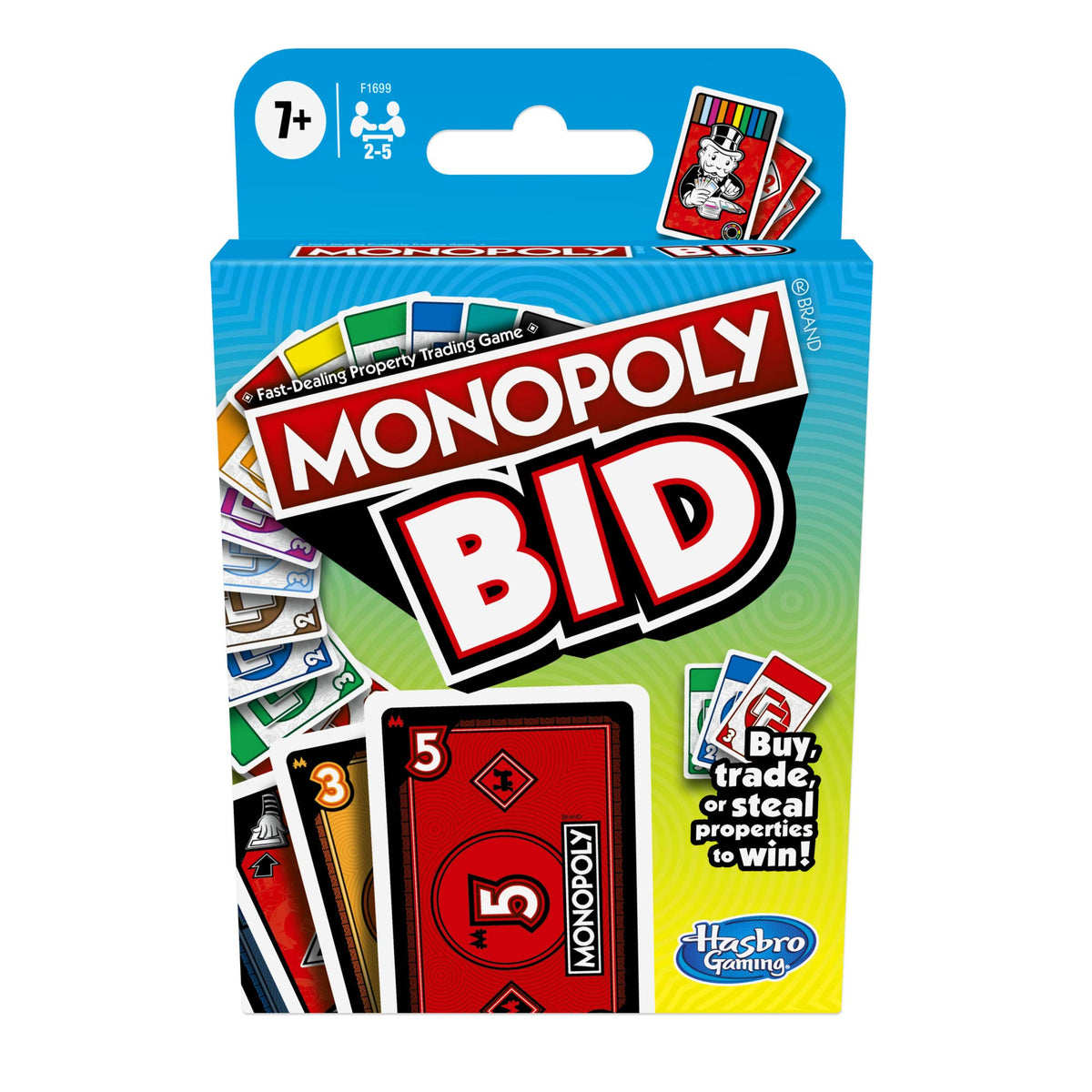 Monopoly Bid quick setup image for family game night