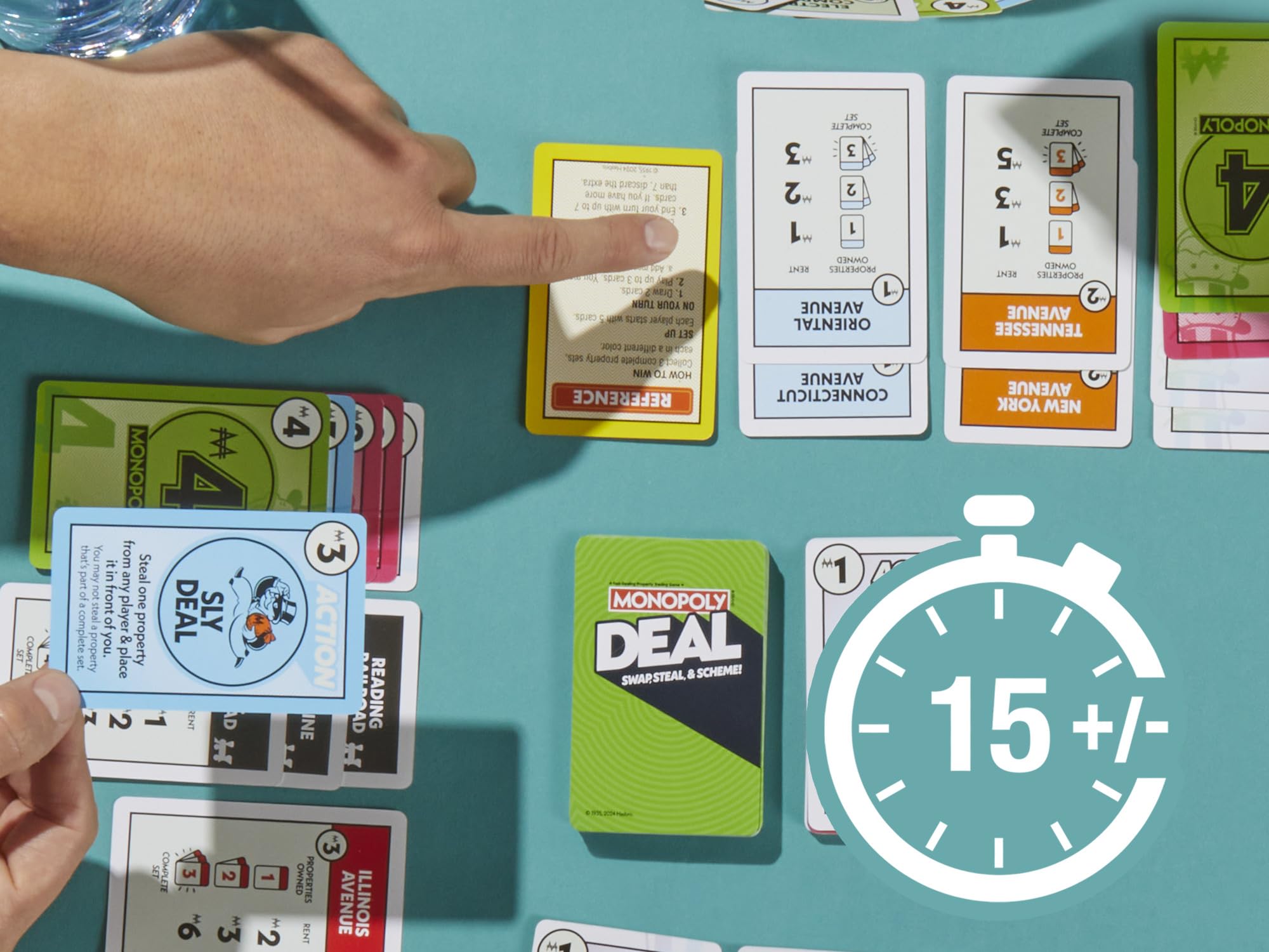 Compact travel-ready box for quick games anywhere
