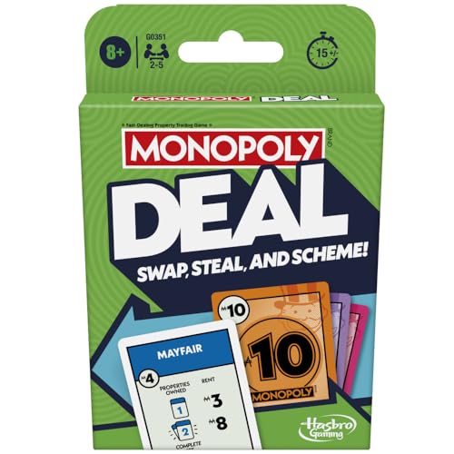 Monopoly Deal rent cards let you charge strategic rents