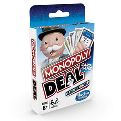 Monopoly Deal wild property cards in action helping complete sets