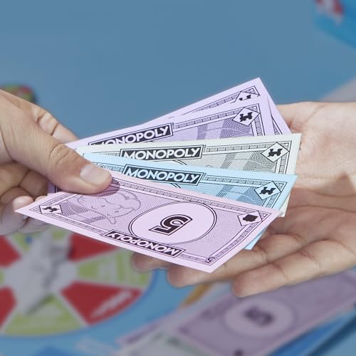 Monopoly Free Parking Jackpot Expansion suitable for ages 8 and up.