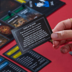 Fire and Blood cards deliver show-inspired rewards and challenges.