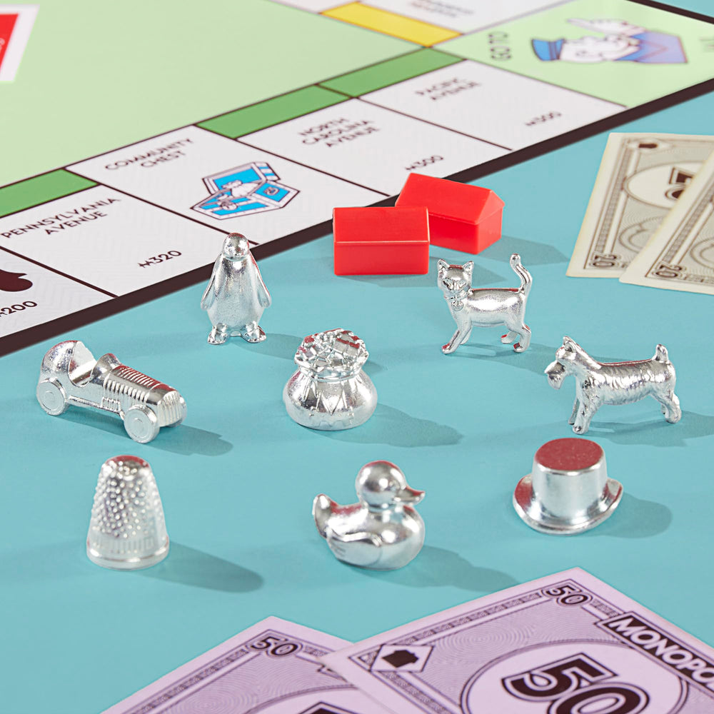 Monopoly houses and hotels upgraded for quicker property development.