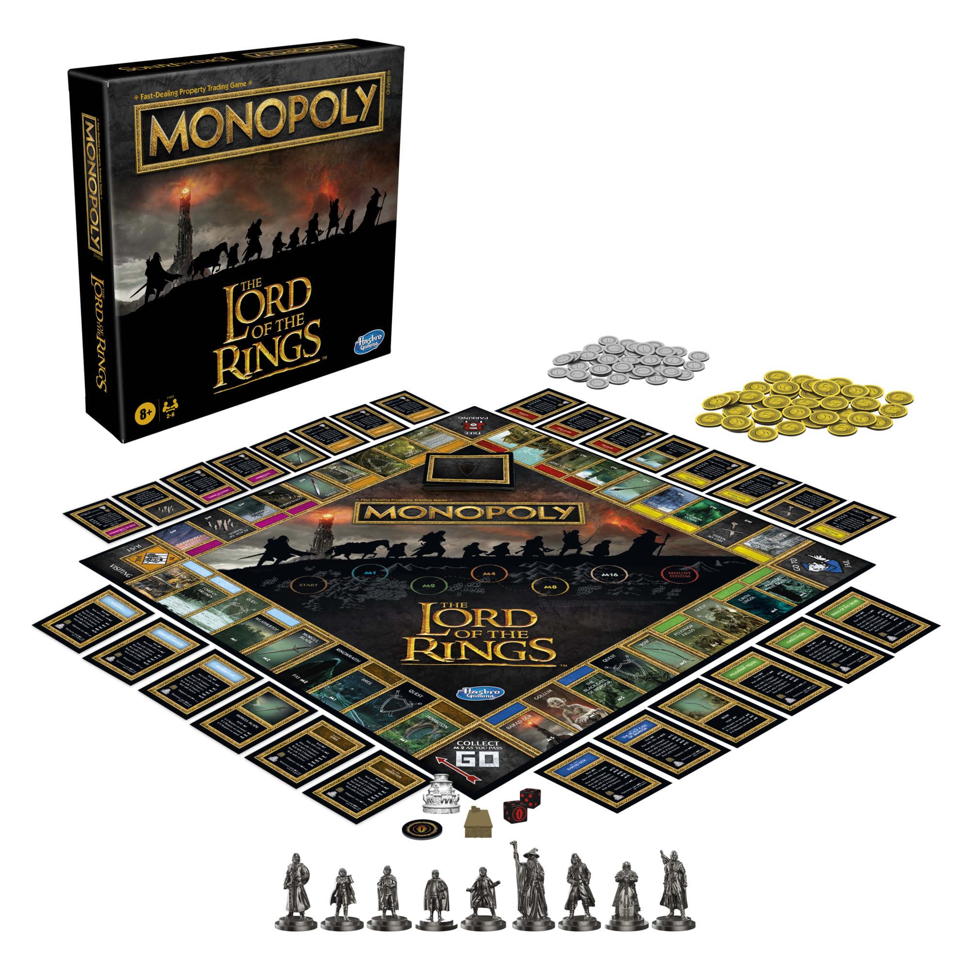 Monopoly Lord of the Rings family game night box set ready for shared adventures