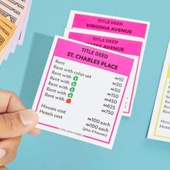 Monopoly modern look packaging suitable for gifting and easy storage.