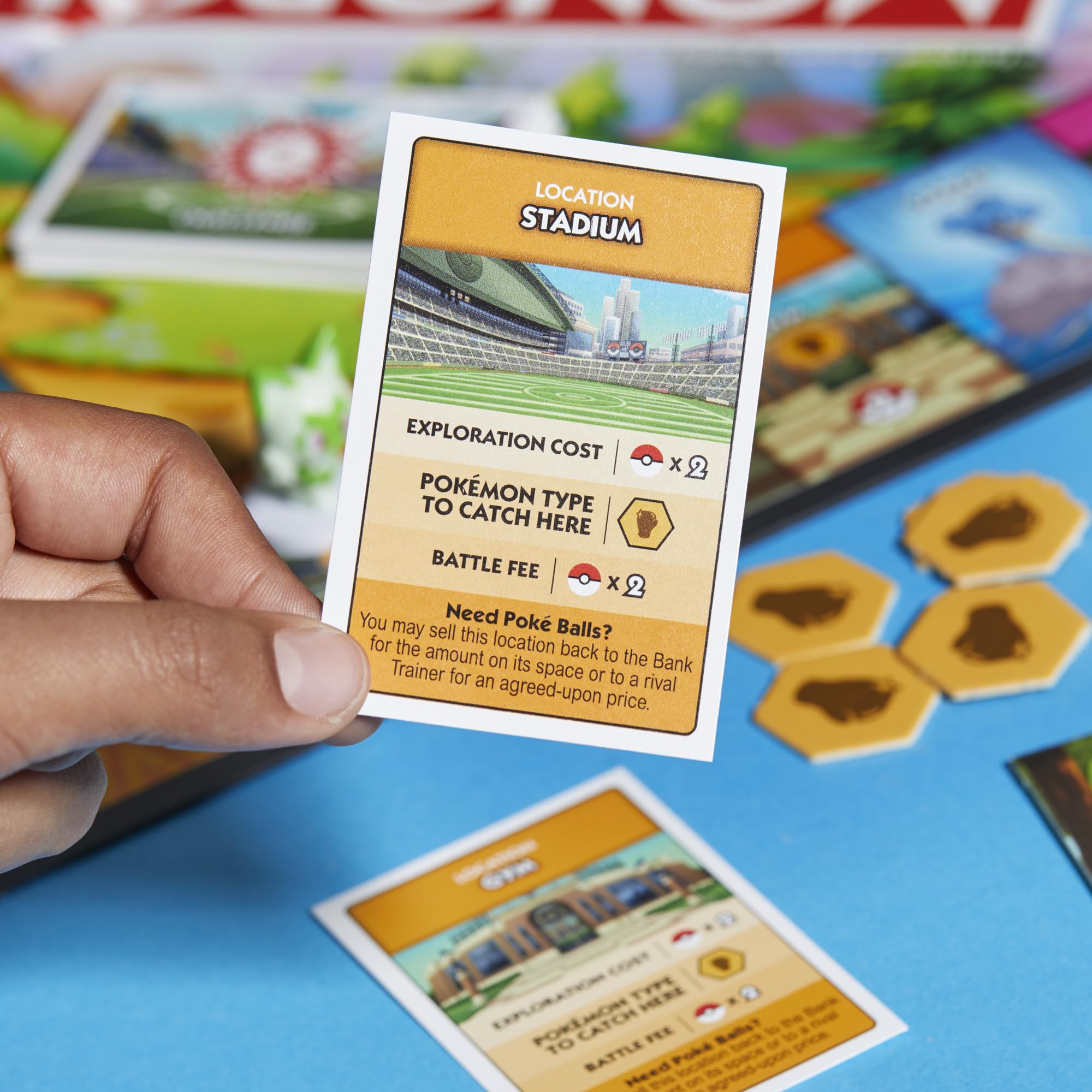 Fuecoco token from Monopoly Pokémon Edition is bright and collectible