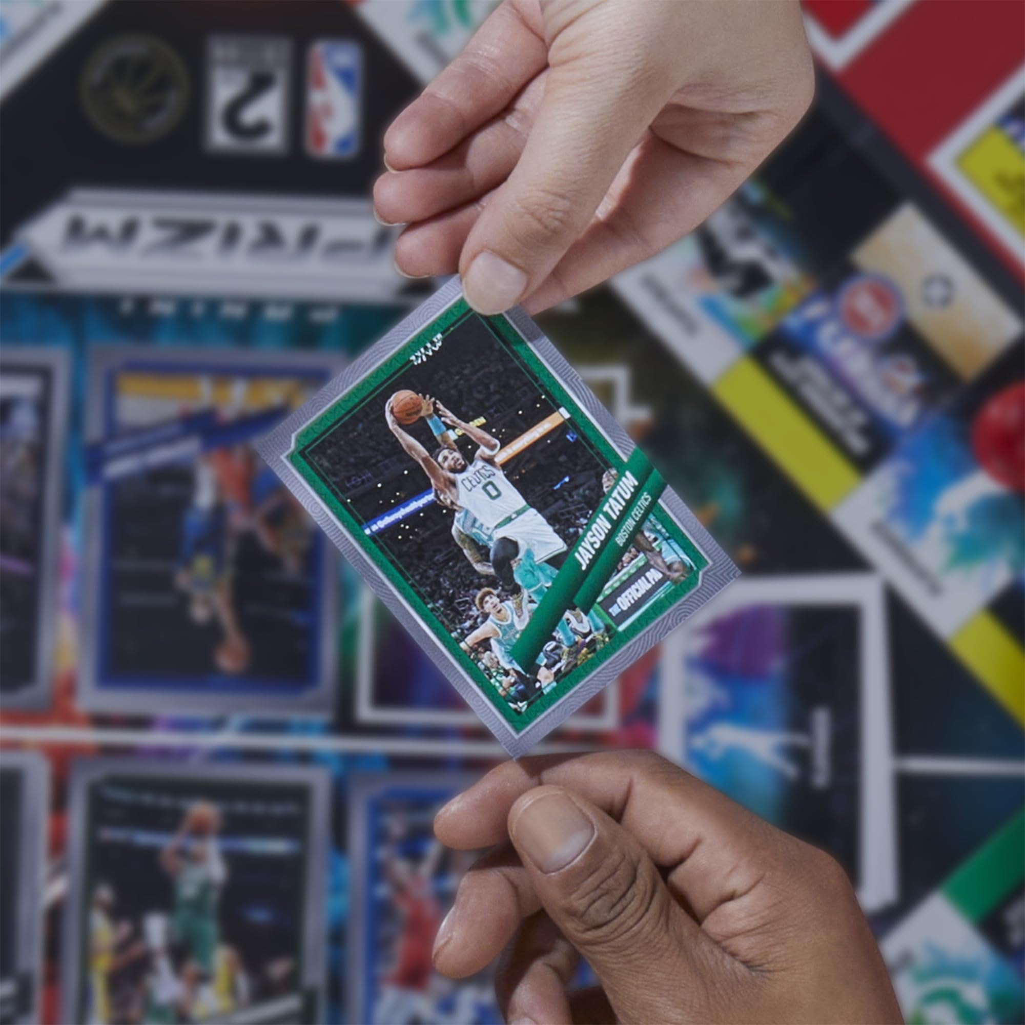 Monopoly Prizm NBA 2nd Edition box insert guides players through rules