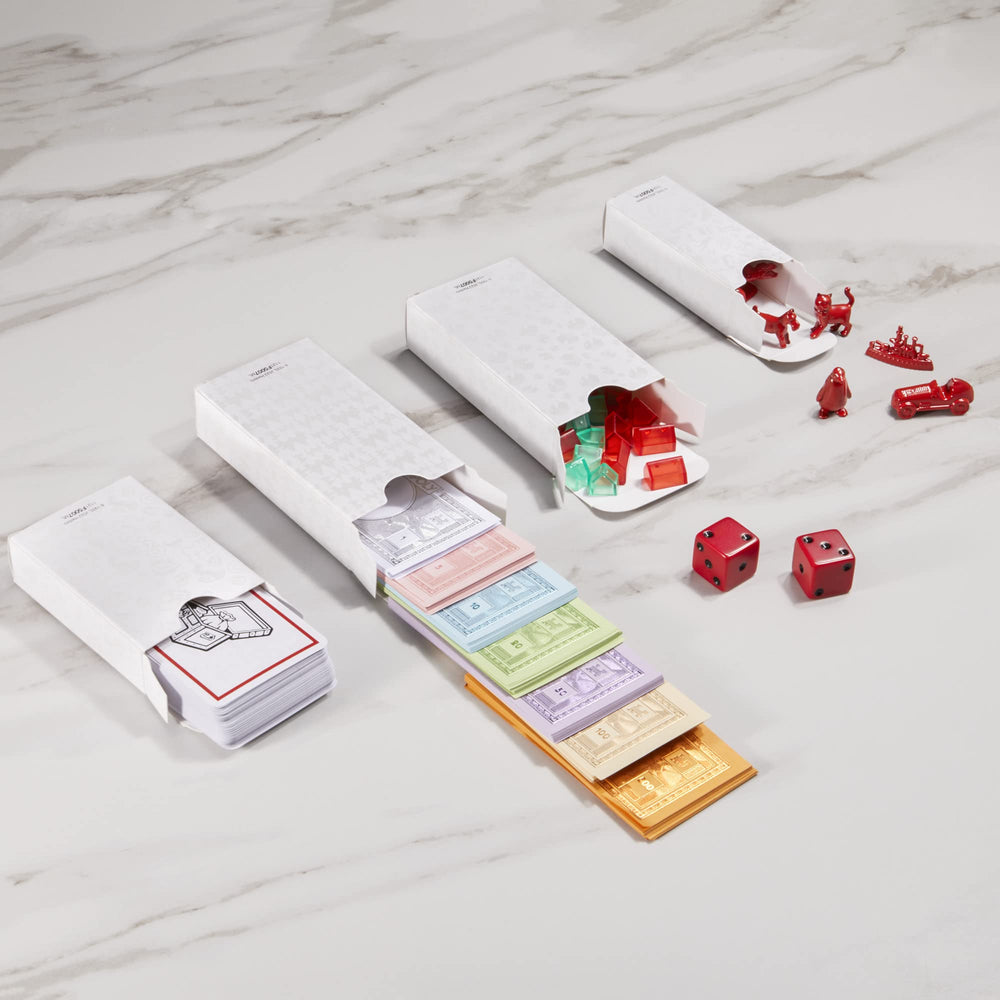 Chance and Community Chest cards add twists during turns