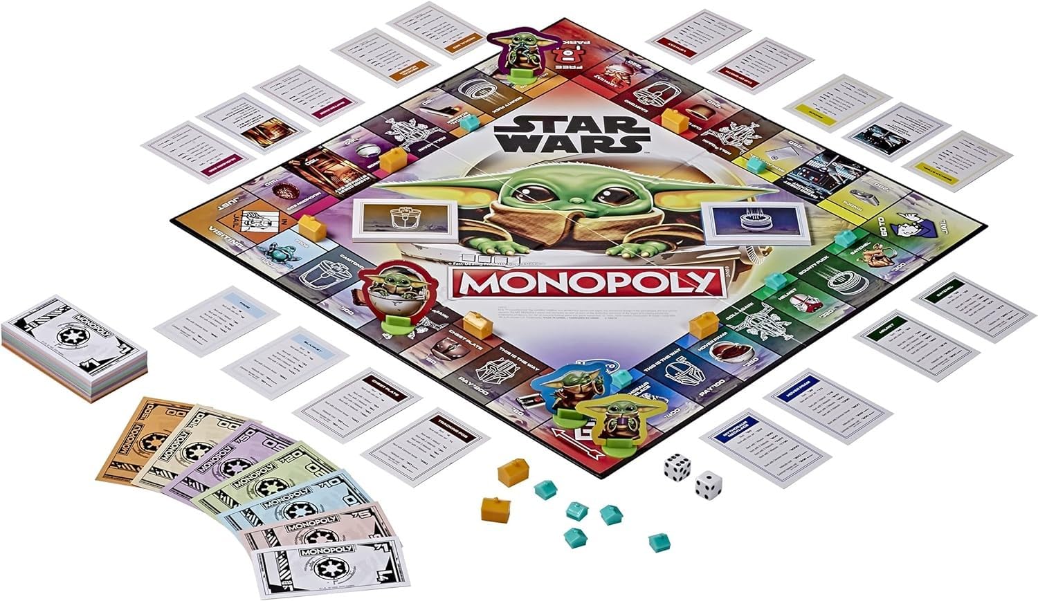 Hideouts and Common Houses on the Star Wars The Child Edition board
