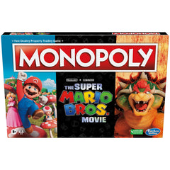 Monopoly The Super Mario Bros. Movie Edition board for family game night