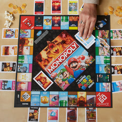 Tokens set features Mario characters and power-ups for personalization