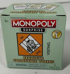 Monopoly Surprise collection closeup shows vibrant token designs