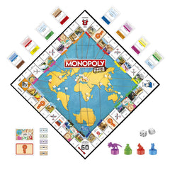 Monopoly Travel World Tour destination sites showcase global landmarks for learning through play