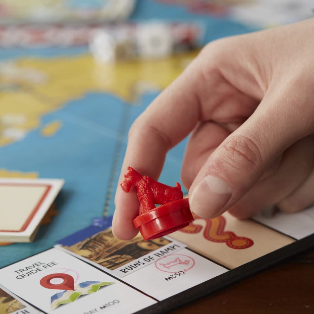 Monopoly Travel World Tour geography edition blends learning with friendly competition