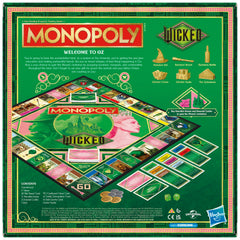 Monopoly Wicked Edition six golden tokens gleaming for tactile, collectible gameplay.