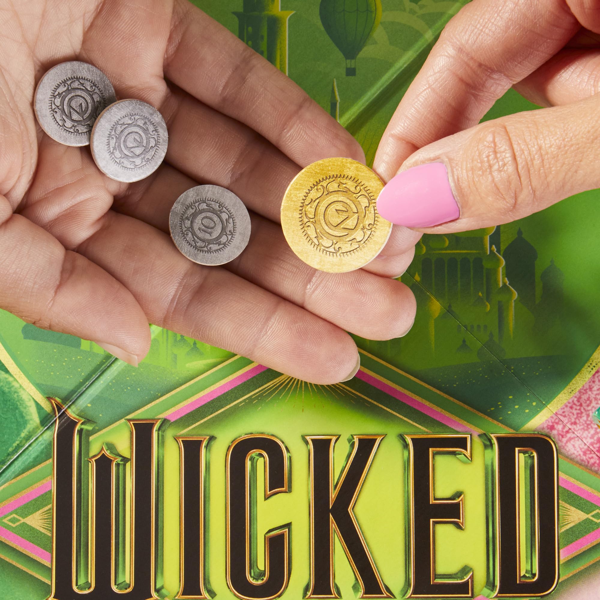 Monopoly Wicked Edition Shiz University space invites strategic planning.