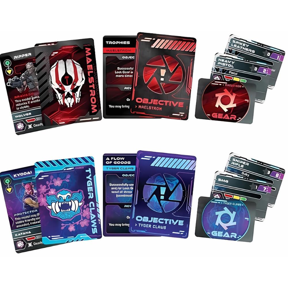 Monster Fight Club Cyberpunk Red Combat Zone playmat—routing map and zones guide tense ambushes.