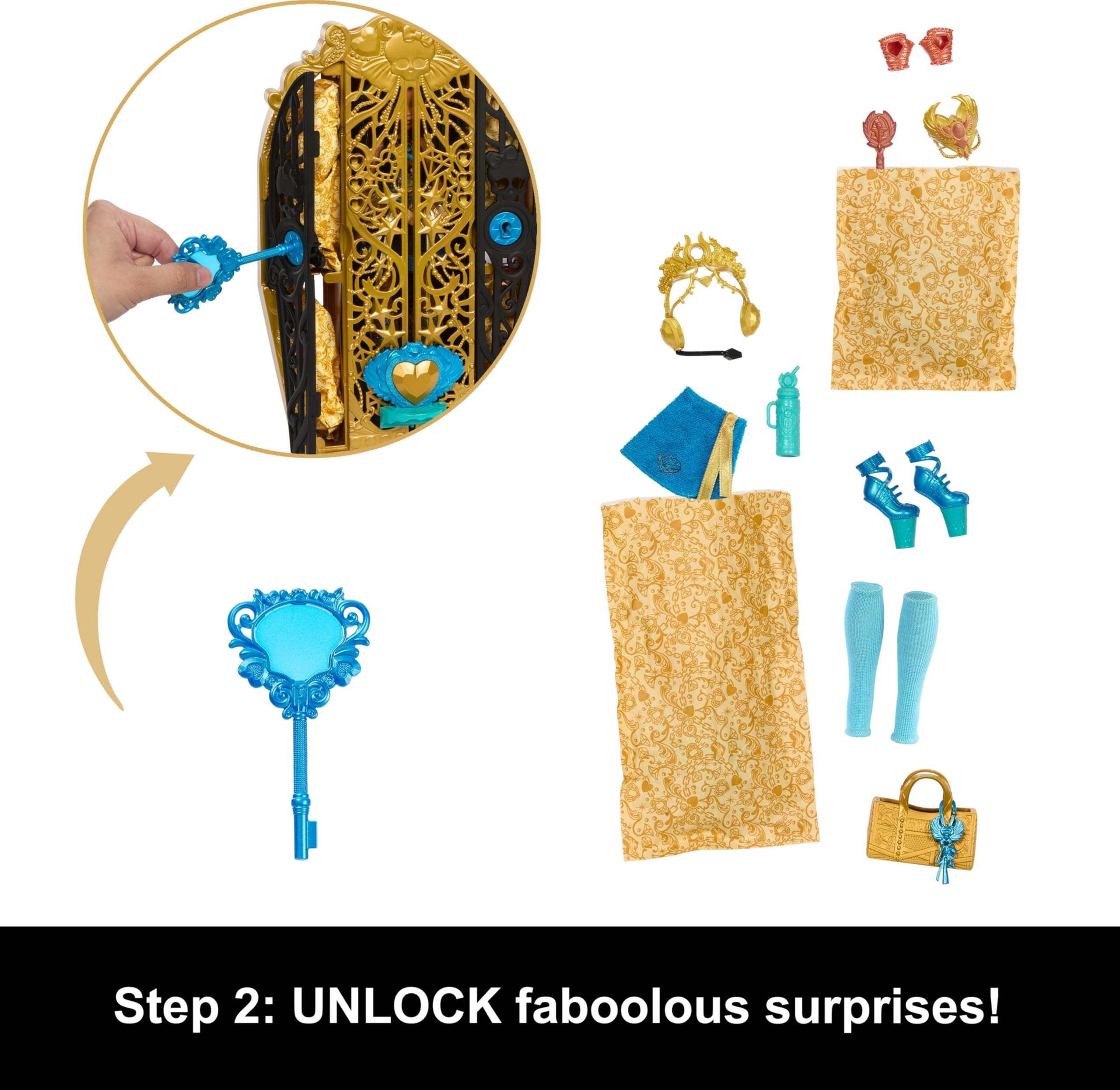 Over 19 surprises including clothes spark fashion play and creative reveals.