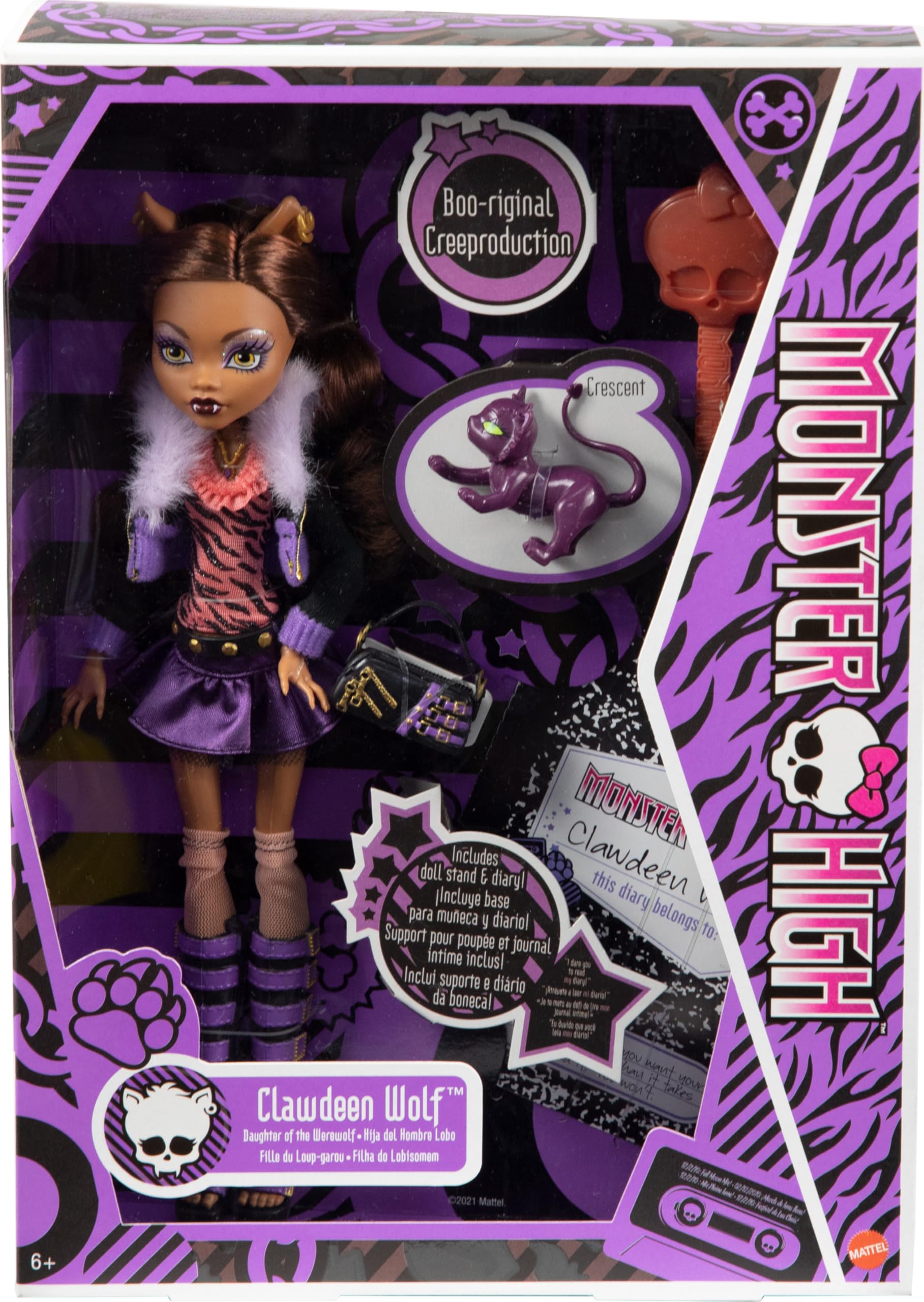 Doll stand and accessories enable dynamic posing and safe display.