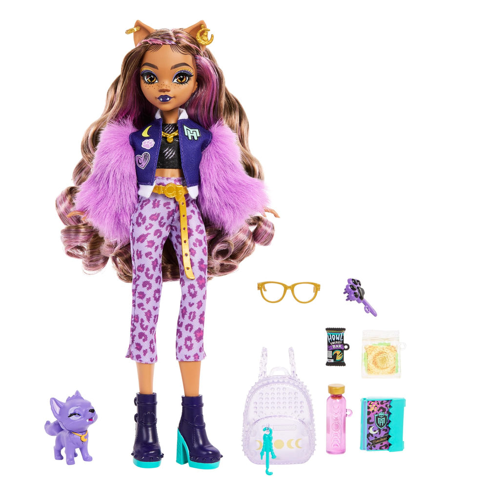 Planner and water bottle encourage organized, imaginative play sessions.