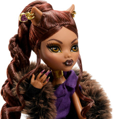 Monster High Clawdeen Wolf pantaboots complete a couture-ready outfit