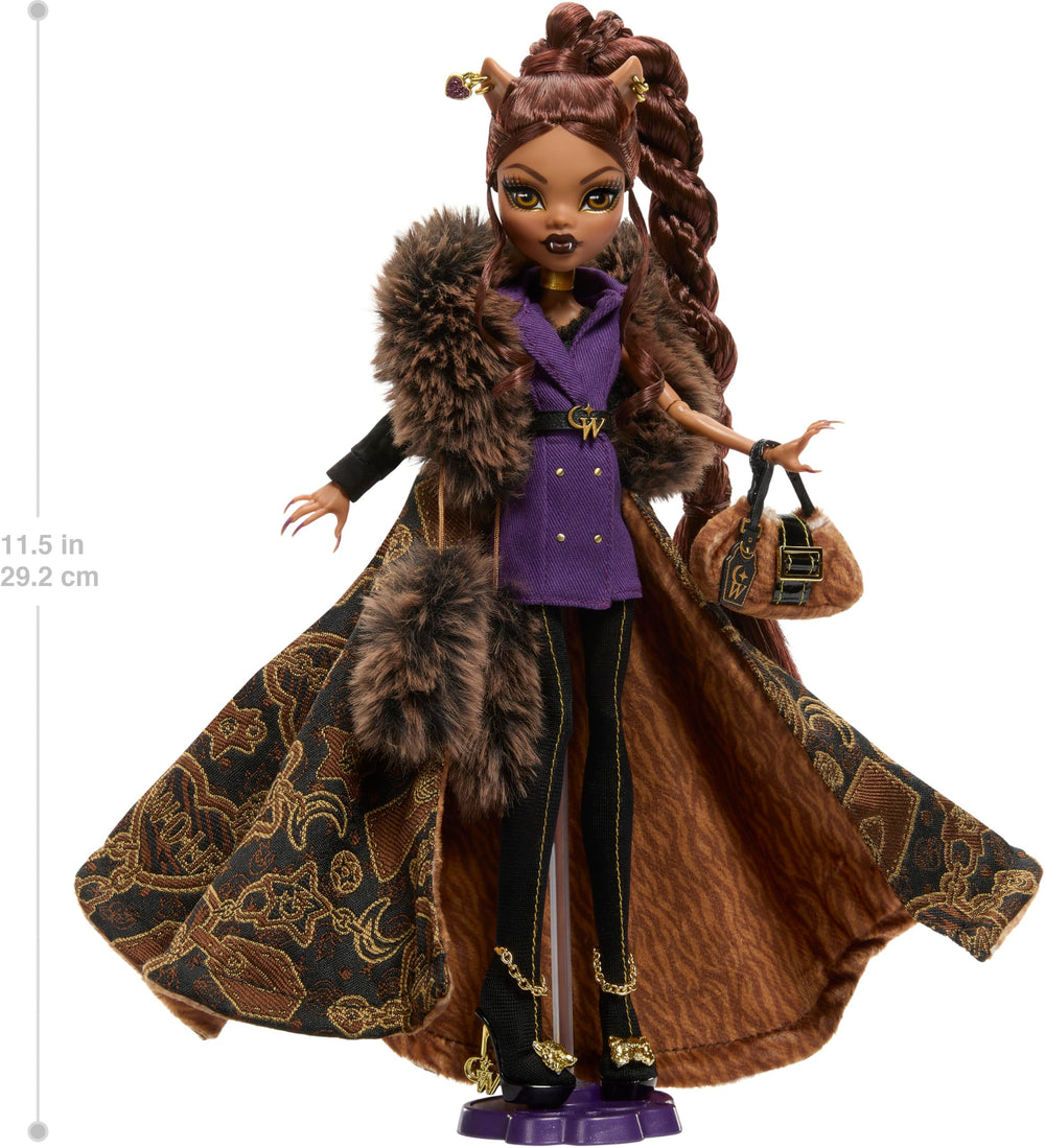 Clawdeen Wolf purple blazer dress offers versatile Scaris-inspired style