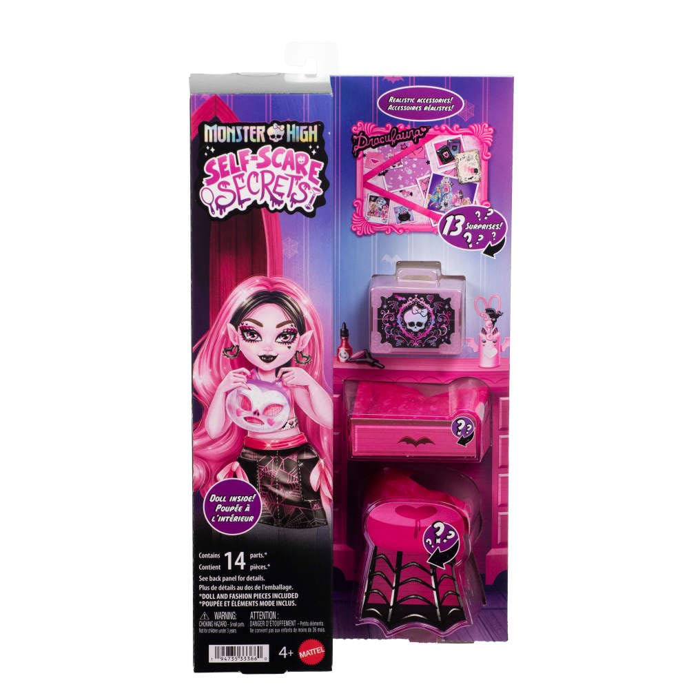 Draculaura customizable vision board for creative routine planning