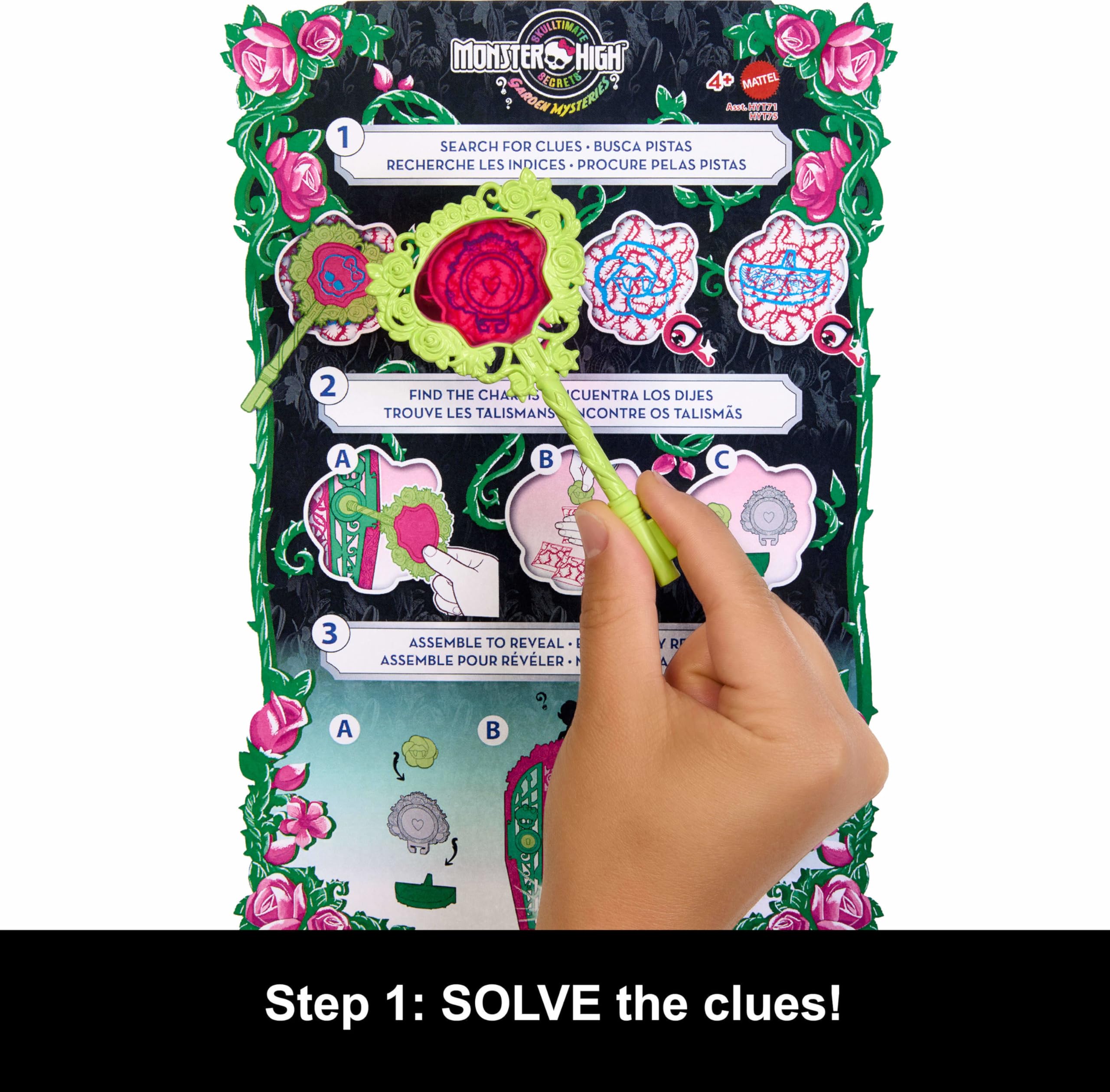 Monster High Garden tea party surprises inspire imaginative play