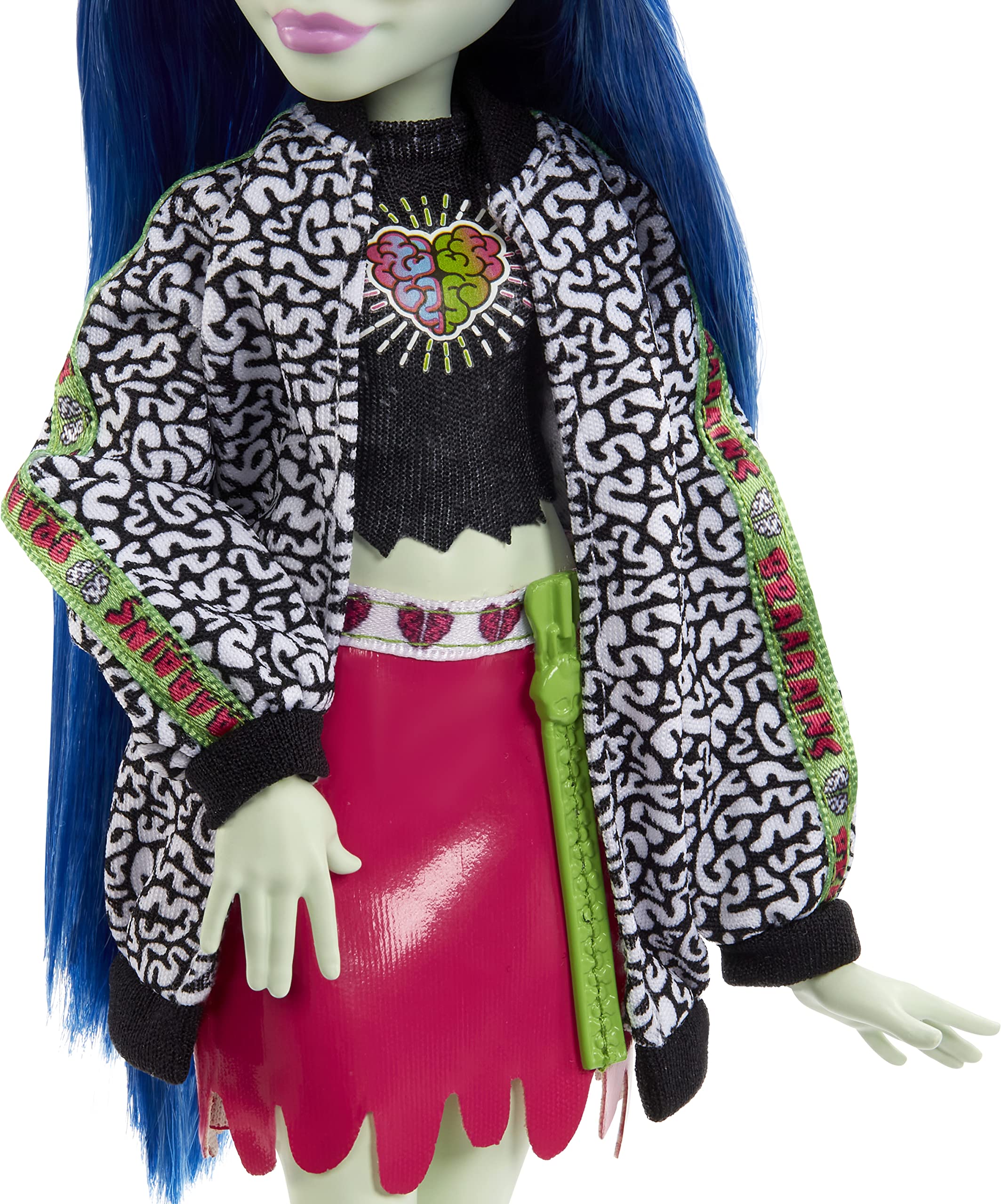 Ghoulia Yelps doll poseable joints enable flexible posing for scenes