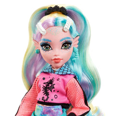 Monster High Lagoona Blue sea monster waist bag provides hands free play storage