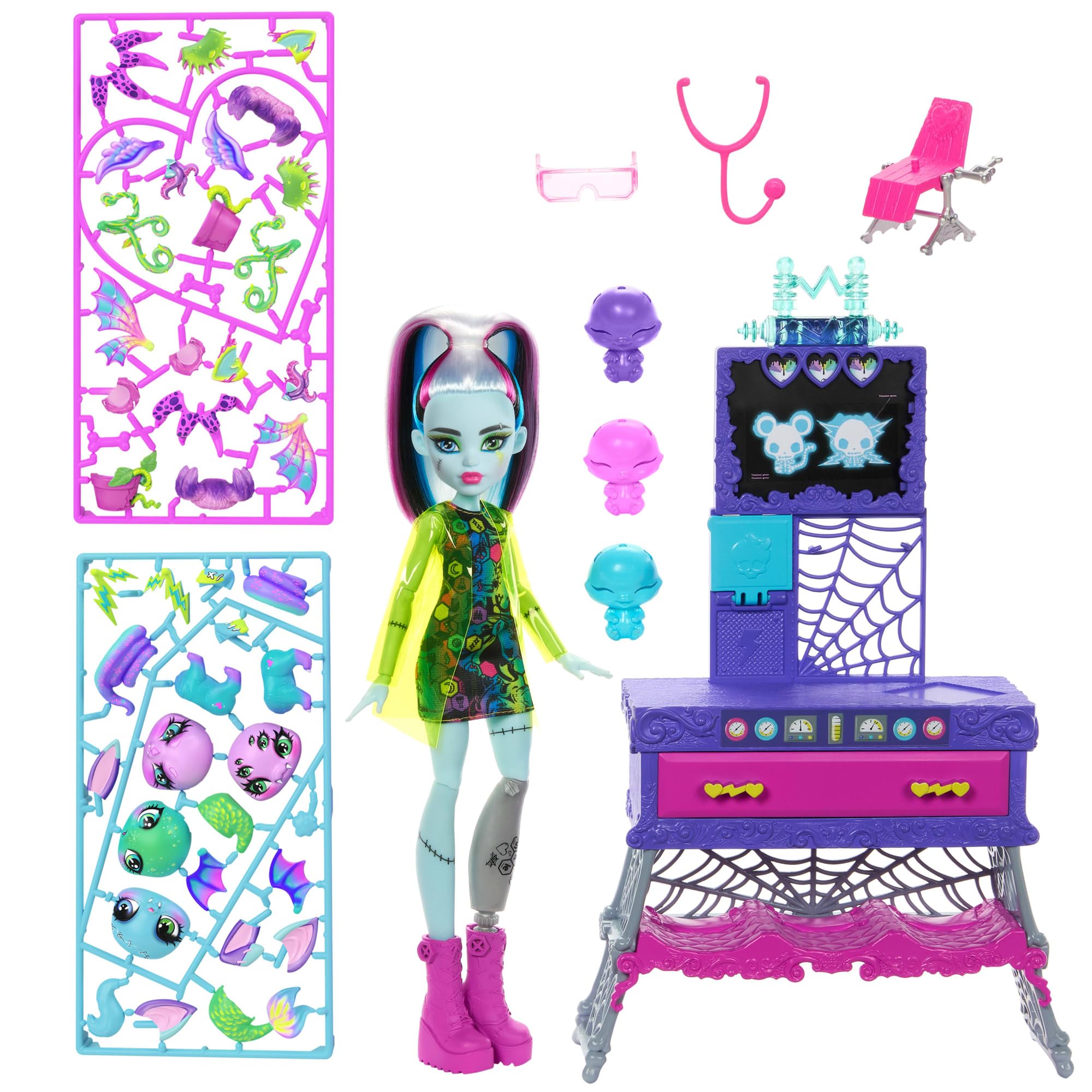 Monster High Make-A-Monster Pet stethoscope for playful heartbeat checks