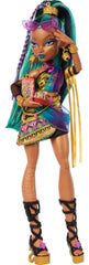 Monster High Nefera De Nile doll with purse for imaginative play.