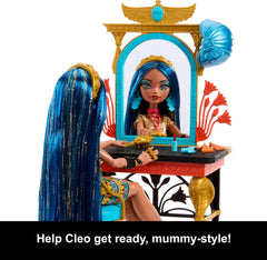 Monster High Self Scare Day Cleo De Nile accessory pack with jewelry storage