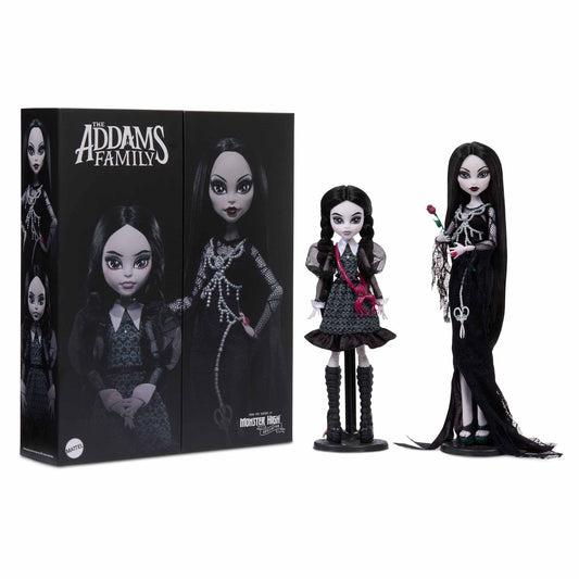Monster High Skullector Morticia dress detail for collectors and display