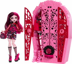 Monster High Skulltimate Secrets Garden Mysteries closet reveal for magical unboxing play.