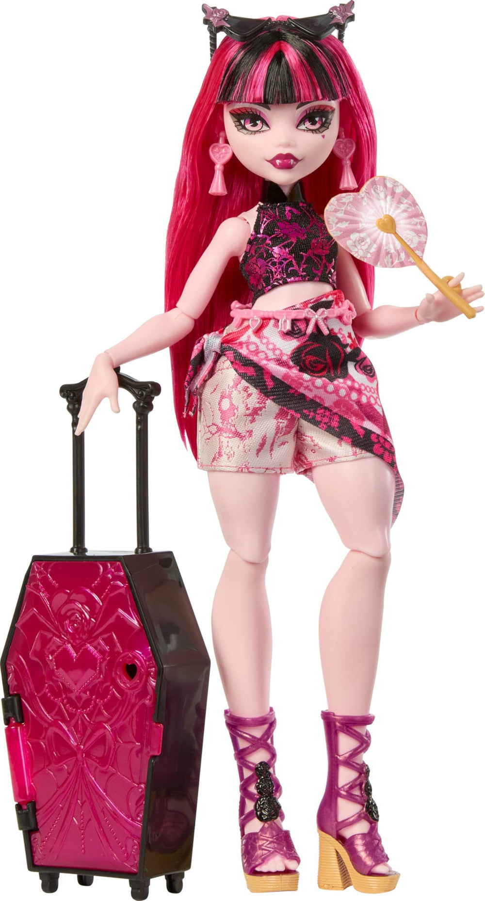 Monster High Skulltimate Secrets travel clothes and accessories for creative dress-up stories