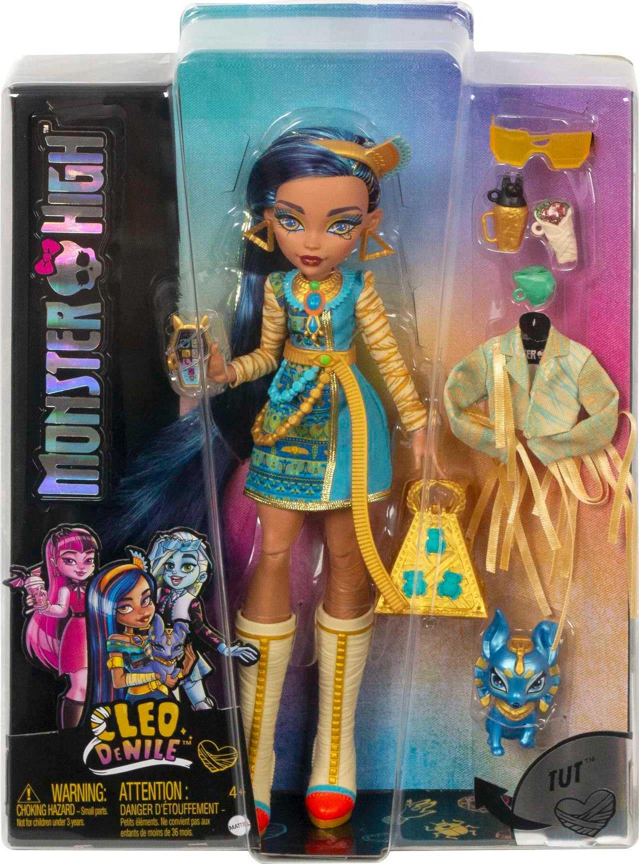 Tut the pet dog adds a creepy-cute companion for storytelling adventures with Cleo De Nile.