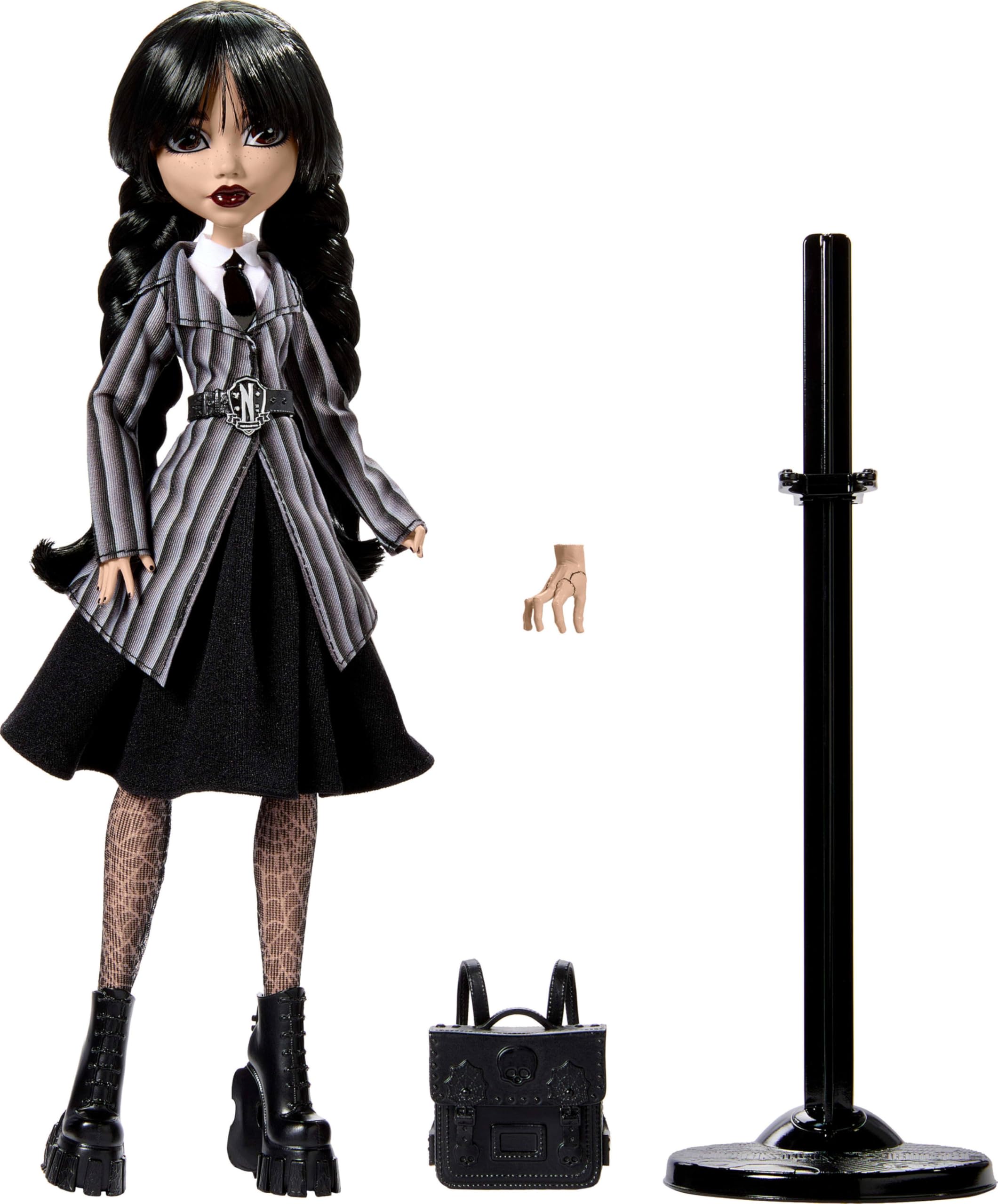 Doll stand included for secure display and posing.