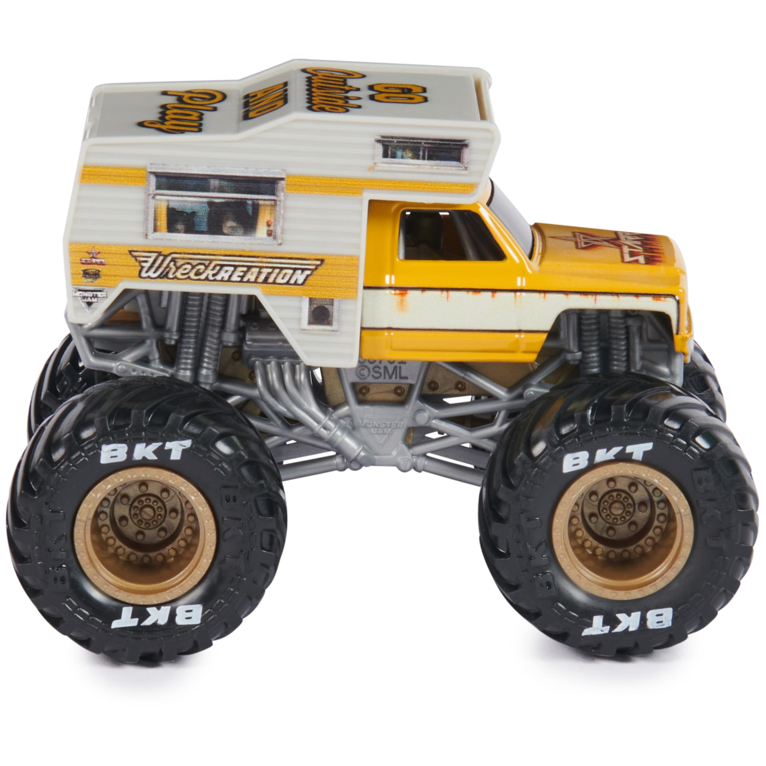 El Toro Loco 1:64 scale die-cast truck for vibrant shelf display