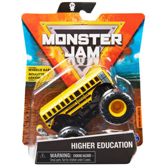 Monster Jam 1:64 truck with wheelie bar for epic stunt play.