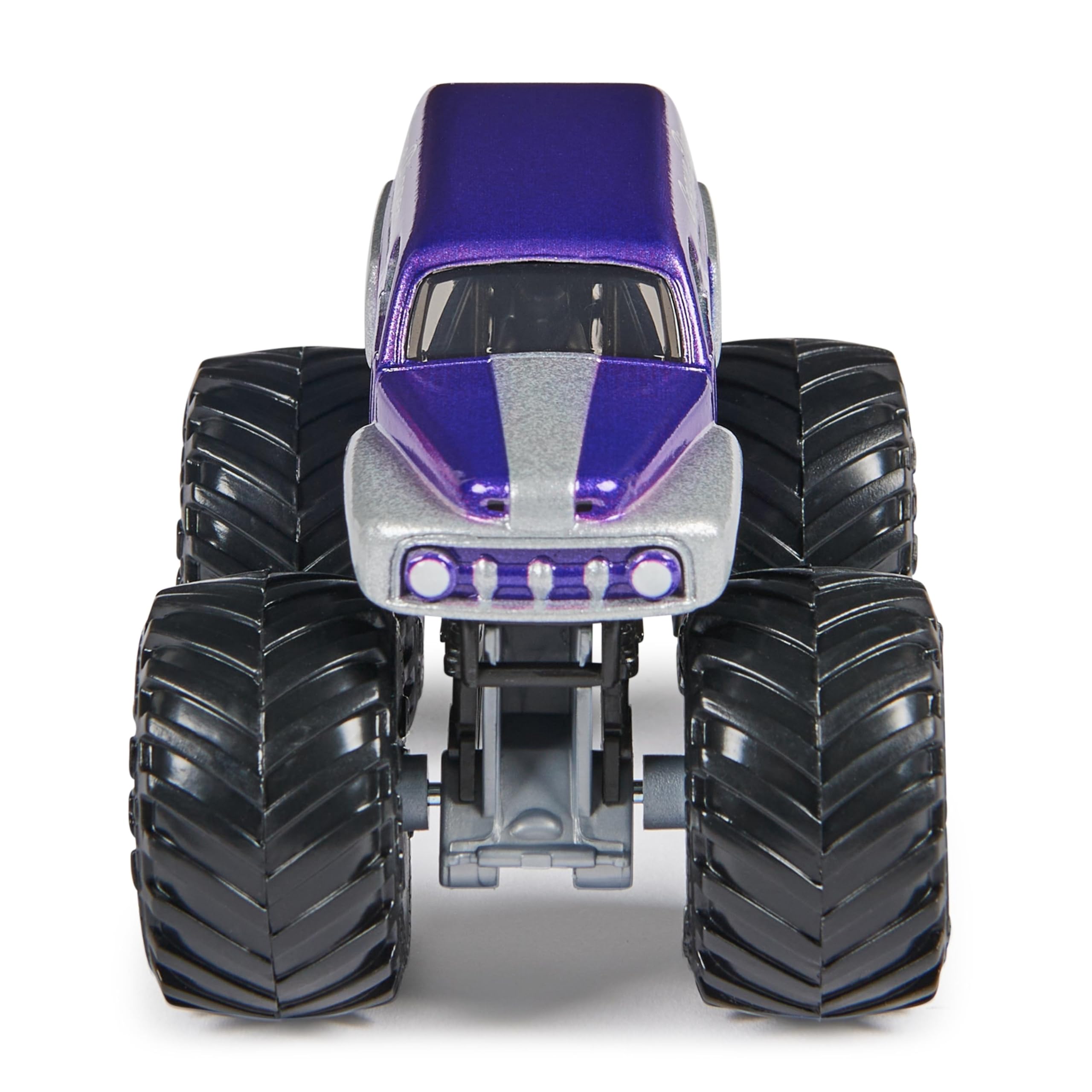 Monster Jam Grave Digger 1:64 tire detail showing official BKT tires realism