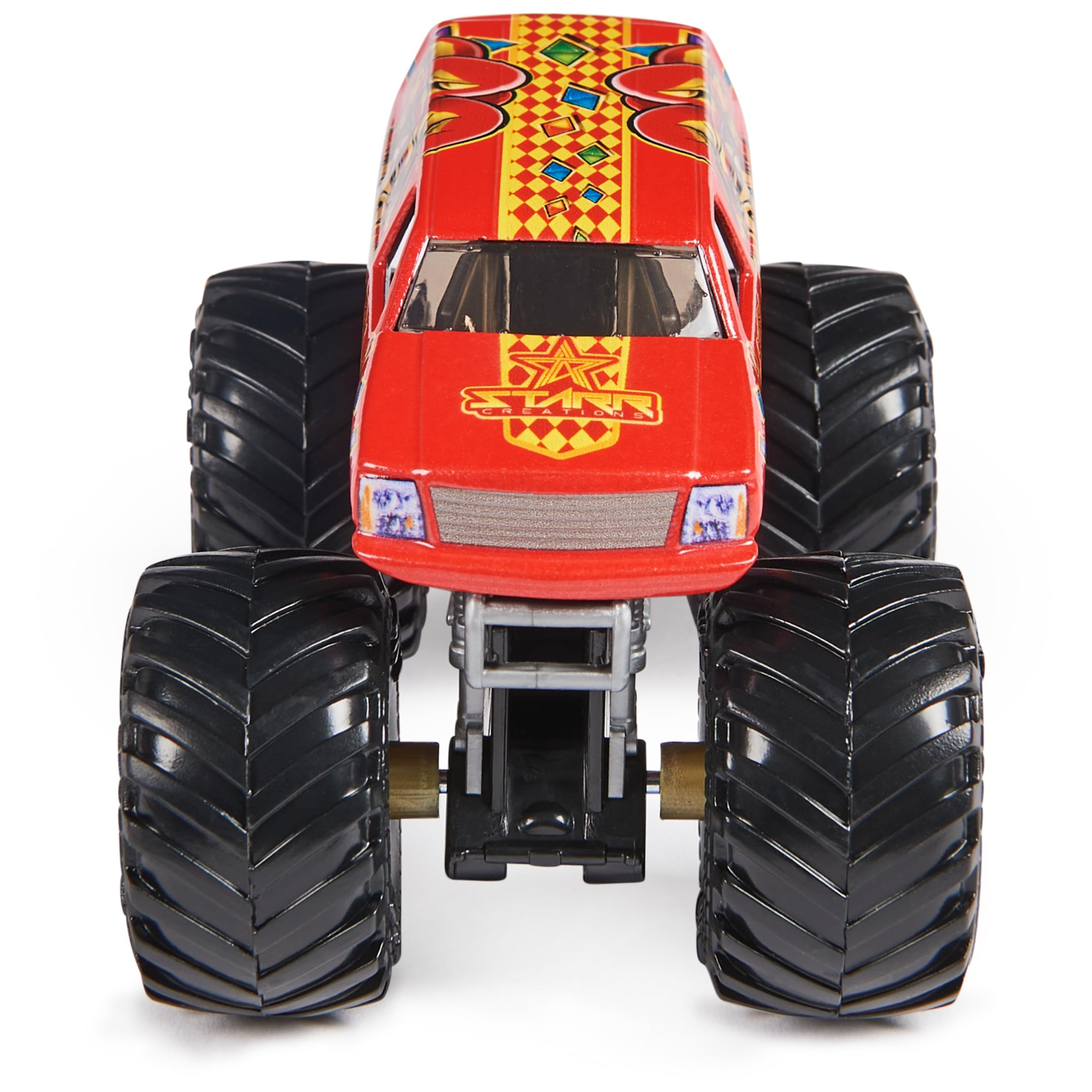 Monster Jam Lucas Stabilizer vs Jester packaging box view for collection