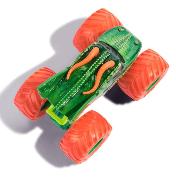 Monster Jam Dragon Crazy Creatures 1:64 die-cast truck display-ready edition for shelves.