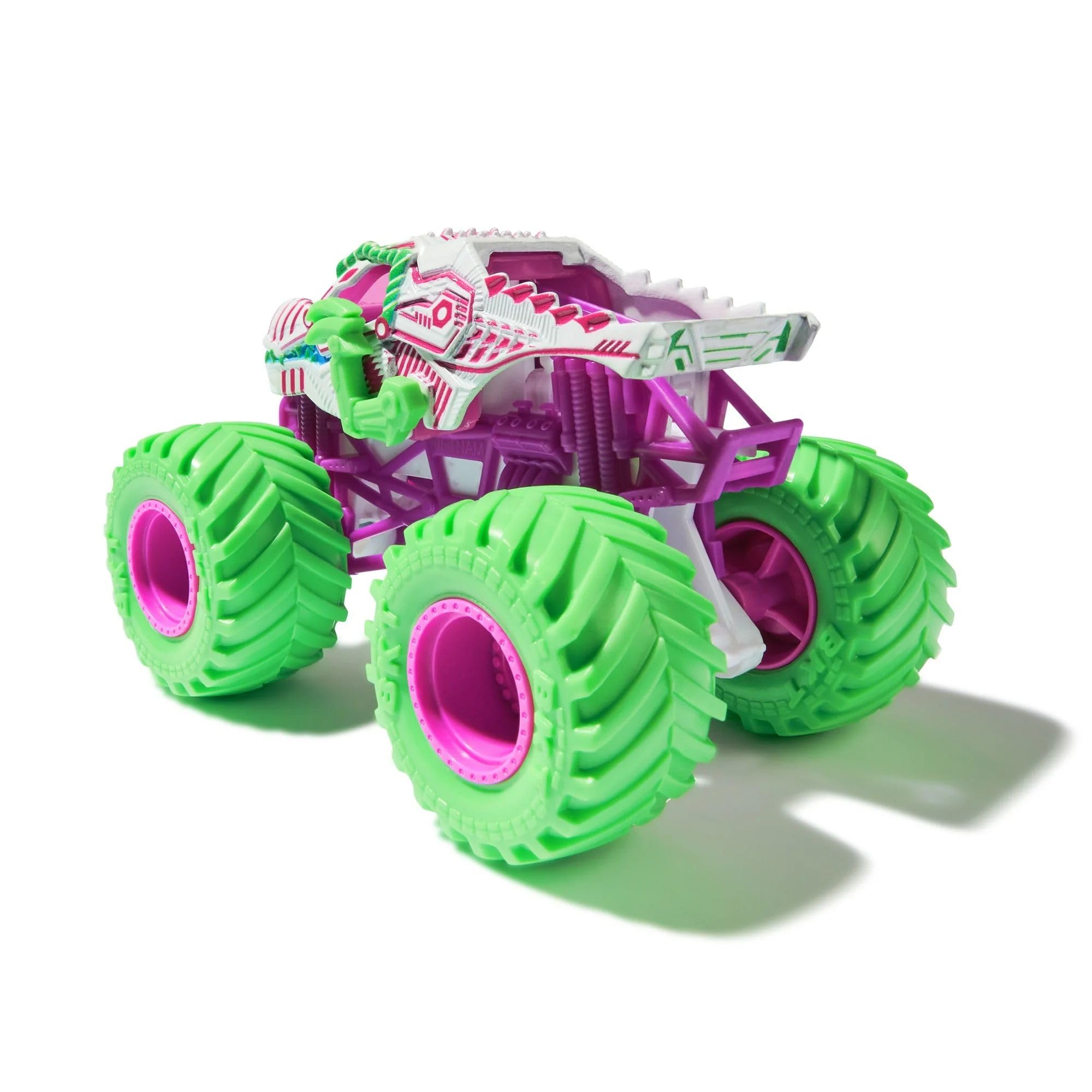 Monster Jam ThunderROARus stylized rims complement display setups