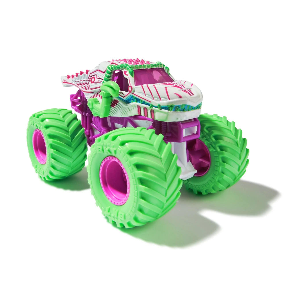 Monster Jam ThunderROARus side view highlighting dynamic graphics for display